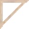 Ekena Millwork Traditional Traditional Smooth Bracket, Douglas Fir, 3 1/2"W x 40"D x 40"H BKT04X40X40TRA01SDF - alternate 4